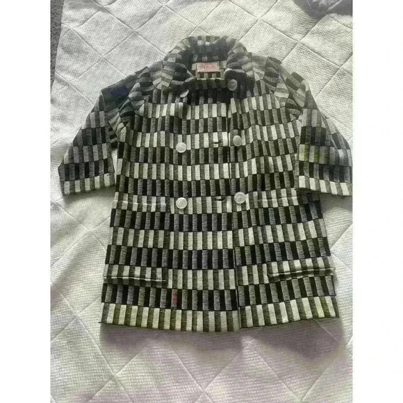 Vtg Coltalia Imports Pure Wool Half Sleave Sweater Size 8 - Picture 1 of 6